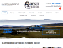 Tablet Screenshot of bassitt.com